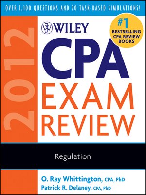 cover image of Wiley CPA Exam Review 2012, Regulation